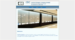 Desktop Screenshot of contractdrapery.ca